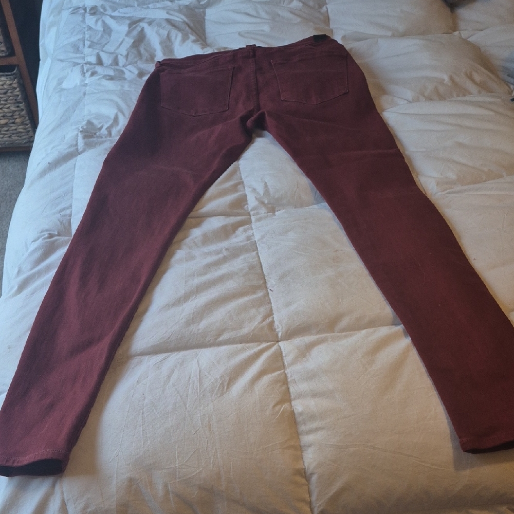 Vince Rich Burgundy Denim
